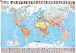 MAPA EN TUBO EL MUNDO | 9782061009857 | AA.DD. | Llibreria Drac - Librería de Olot | Comprar libros en catalán y castellano online