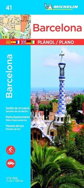 BARCELONA (PLANO) 1:12000 ED.2018 | 9782067228320 | MICHELIN | Llibreria Drac - Librería de Olot | Comprar libros en catalán y castellano online