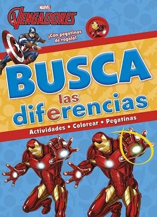 VENGADORES. BUSCA LAS DIFERENCIAS | 9788416914036 | Llibreria Drac - Librería de Olot | Comprar libros en catalán y castellano online