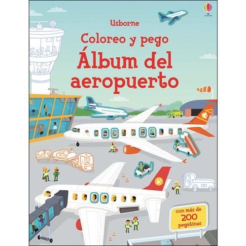 ALBUM DEL AEROPUERTO (COLOREO Y PEGO) | 9781474945097 | AA.DD. | Llibreria Drac - Librería de Olot | Comprar libros en catalán y castellano online