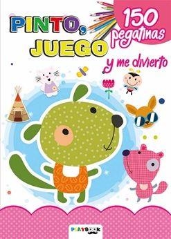 PINTO JUEGO Y ME DIVIERTO ROSA (150 PEGATINAS) | 9788417076047 | Llibreria Drac - Librería de Olot | Comprar libros en catalán y castellano online