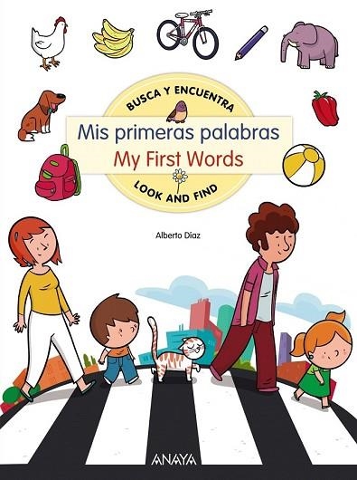 MIS PRIMERAS PALABRAS / MY FIRST WORDS | 9788469836248 | DÍAZ, ALBERTO | Llibreria Drac - Librería de Olot | Comprar libros en catalán y castellano online
