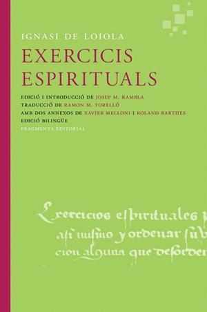 EXERCICIS ESPIRITUALS | 9788415518600 | LOIOLA, IGNASI DE | Llibreria Drac - Librería de Olot | Comprar libros en catalán y castellano online
