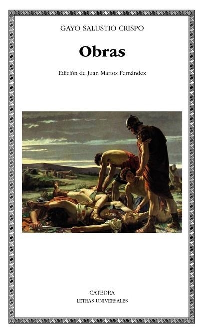 OBRAS (LETRAS UNIVERSALES) | 9788437638010 | GAYO SALUSTIO CRISPO | Llibreria Drac - Librería de Olot | Comprar libros en catalán y castellano online