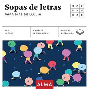SOPA DE LETRAS PARA DÍAS DE LLUVIA (CUADRADOS DE DIVERSIÓN) | 9788415618966 | Llibreria Drac - Llibreria d'Olot | Comprar llibres en català i castellà online