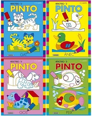 ESCRIC I PINTO 3-5 ANYS (4 TÍTOLS) | 9788467762075 | BUSQUETS, JORDI | Llibreria Drac - Llibreria d'Olot | Comprar llibres en català i castellà online