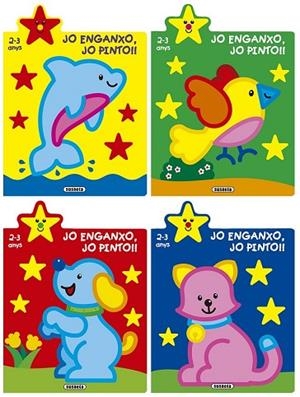 JO ENGANXO, JO PINTO!! 2-3 ANYS (4 TÍTOLS) | 9788467762266 | BUSQUETS, JORDI | Llibreria Drac - Llibreria d'Olot | Comprar llibres en català i castellà online