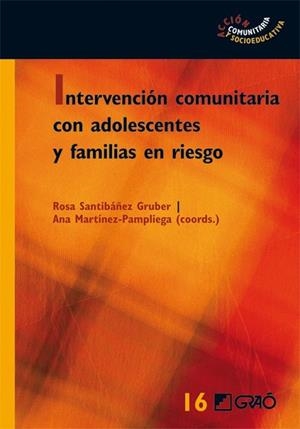 INTERVENCION COMUNITARIA CON ADOLESCENTES Y FAMILIAS EN RIESGO | 9788499804828 | SANTIBAÑEZ, ROSA;MARTINEZ-PAMPLIEGA, ANA | Llibreria Drac - Librería de Olot | Comprar libros en catalán y castellano online
