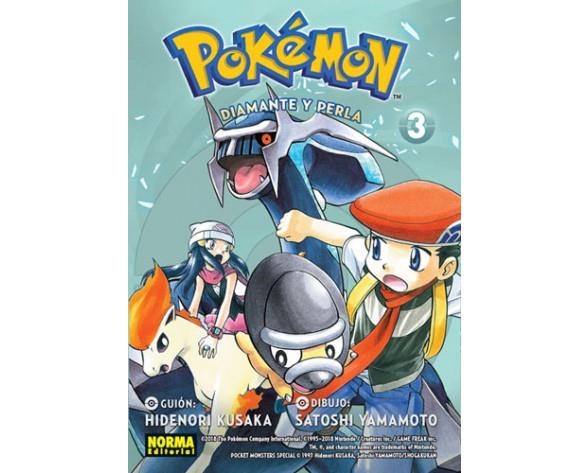 POKEMON DIAMANTE Y PERLA Nº3 | 9788467930382 | KUSAKA, YAMAMOTO | Llibreria Drac - Llibreria d'Olot | Comprar llibres en català i castellà online