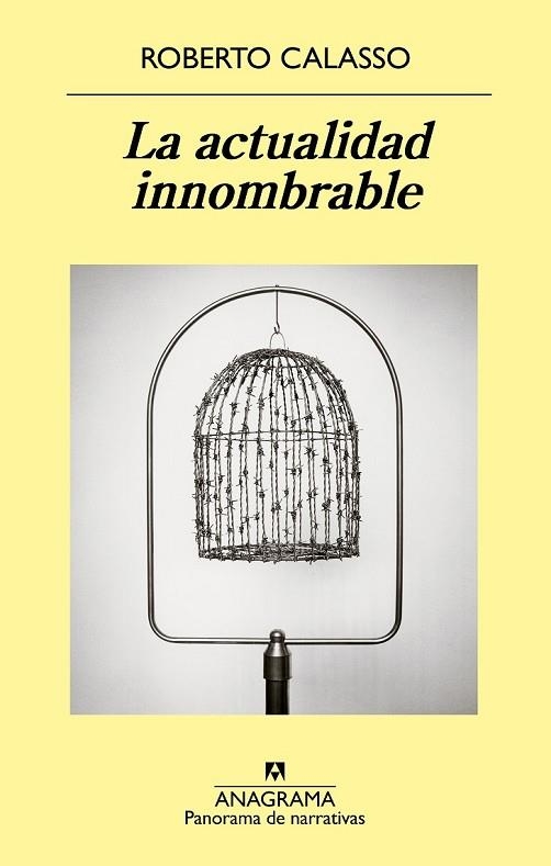 ACTUALIDAD INNOMBRABLE, LA | 9788433980052 | CALASSO, ROBERTO | Llibreria Drac - Librería de Olot | Comprar libros en catalán y castellano online