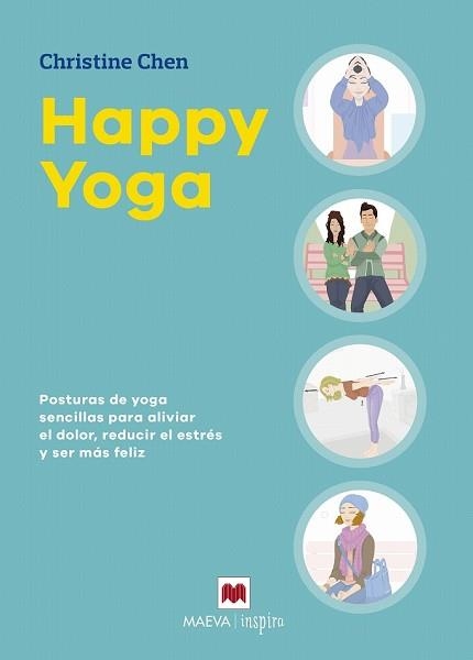 HAPPY YOGA | 9788416690978 | CHEN, CHRISTINE | Llibreria Drac - Llibreria d'Olot | Comprar llibres en català i castellà online