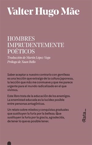 HOMBRES IMPRUDENTEMENTE POÉTICOS | 9788416738397 | HUGO MÃE, VALTER | Llibreria Drac - Librería de Olot | Comprar libros en catalán y castellano online
