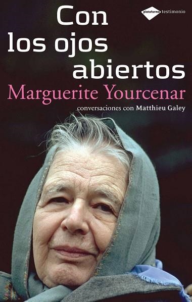 CON LOS OJOS ABIERTOS | 9788496981270 | YOURCENAR, MARGUERITE | Llibreria Drac - Librería de Olot | Comprar libros en catalán y castellano online