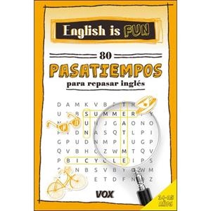 ENGLISH IS FUN. 80 PASATIEMPOS 14-15 AÑOS | 9788499742700 | AA.DD. | Llibreria Drac - Llibreria d'Olot | Comprar llibres en català i castellà online