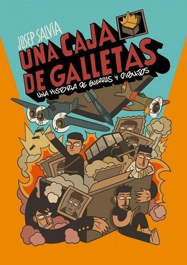 UNA CAJA DE GALLETAS HISTORIA DE GUERRAS Y DIBUJOS | 9788494819292 | SALVIA,JOSEP | Llibreria Drac - Librería de Olot | Comprar libros en catalán y castellano online