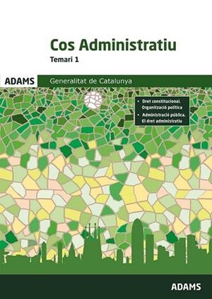 TEMARI 1 COS ADMINISTRATIU. GENERALITAT DE CATALUNYA | 9788491473053 | OBRA COLECTIVA | Llibreria Drac - Llibreria d'Olot | Comprar llibres en català i castellà online