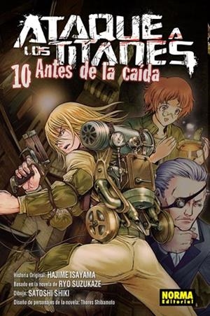 ANTES DE LA CAIDA (ATAQUE A LOS TITANES 10)  | 9788467931709 | AA.DD. | Llibreria Drac - Llibreria d'Olot | Comprar llibres en català i castellà online