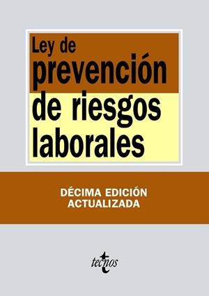 LEY DE PREVENCIÓN DE RIESGOS LABORALES | 9788430973729 | EDITORIAL TECNOS | Llibreria Drac - Librería de Olot | Comprar libros en catalán y castellano online