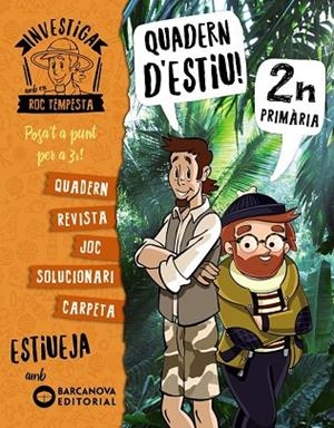 INVESTIGA AMB EN ROC TEMPESTA. QUADERN D'ESTIU 2N PRIMARIA | 9788448944834 | MURILLO, NÚRIA; PRATS, JOAN DE DÉU | Llibreria Drac - Llibreria d'Olot | Comprar llibres en català i castellà online