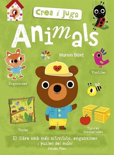 CREA I JUGA. ANIMALS | 9788491375296 | BILLET, MARION | Llibreria Drac - Llibreria d'Olot | Comprar llibres en català i castellà online