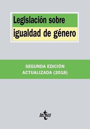 LEGISLACIÓN SOBRE IGUALDAD DE GÉNERO (DERECHO- BIBLIOTECA DE TEXTOS LEGALES) | 9788430963447 | AA.DD. | Llibreria Drac - Librería de Olot | Comprar libros en catalán y castellano online