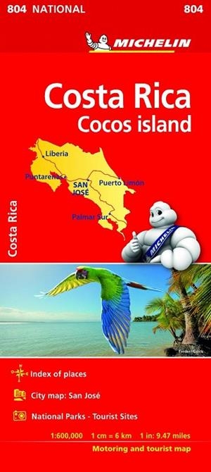COSTA RICA (MAPA NATIONAL 804) | 9782067229433 | AA. DD. | Llibreria Drac - Librería de Olot | Comprar libros en catalán y castellano online