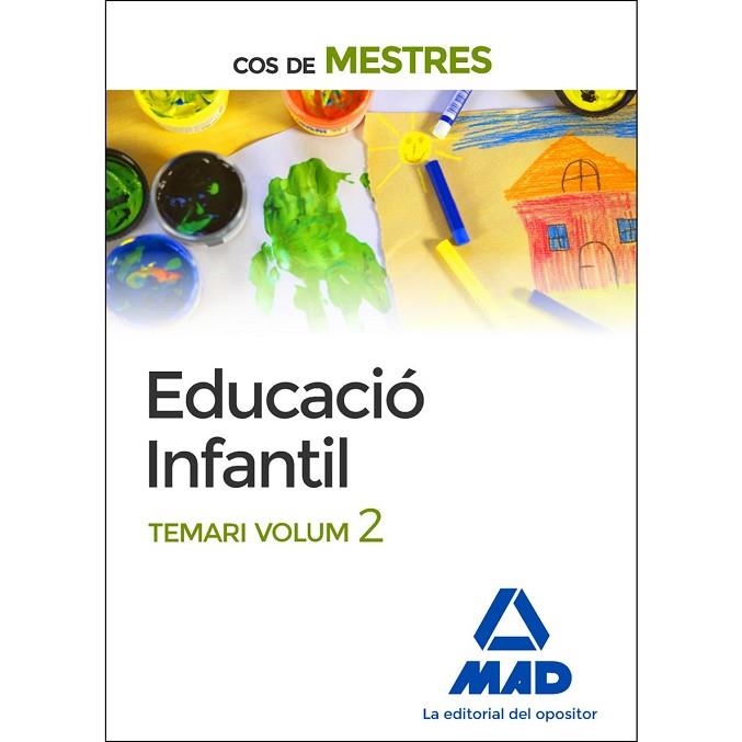 COS DE MESTRES EDUCACIÓ INFANTIL. TEMARI VOLUM 2 | 9788414202197 | DD.AA. | Llibreria Drac - Llibreria d'Olot | Comprar llibres en català i castellà online