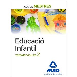 COS DE MESTRES EDUCACIÓ INFANTIL. TEMARI VOLUM 2 | 9788414202197 | DD.AA. | Llibreria Drac - Librería de Olot | Comprar libros en catalán y castellano online