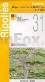 RIPOLLÈS Nº 31 MAPA COMARCAL DE CATALUNYA (1:50.000) | 9788439389392 | Llibreria Drac - Librería de Olot | Comprar libros en catalán y castellano online