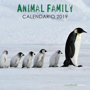 CALENDARI 2019 ANIMAL FAMILY  | 9788448024703 | AA.DD. | Llibreria Drac - Librería de Olot | Comprar libros en catalán y castellano online