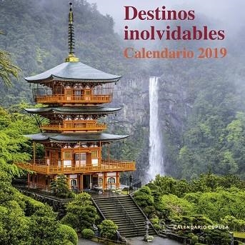 CALENDARI 2019 DESTINOS INOLVIDABLES  | 9788448024734 | AA.DD. | Llibreria Drac - Librería de Olot | Comprar libros en catalán y castellano online