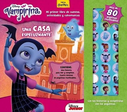 VAMPIRINA. UNA CASA ESPELUZNANTE (LLIBRE ADHESIUS) | 9788416917525 | AA.DD. | Llibreria Drac - Librería de Olot | Comprar libros en catalán y castellano online