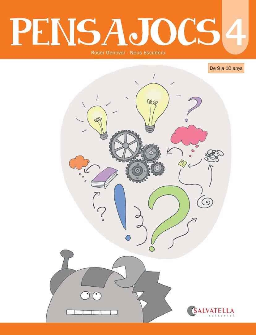 PENSAJOCS 4 (9-10 ANYS) | 9788417091569 | AA.DD. | Llibreria Drac - Llibreria d'Olot | Comprar llibres en català i castellà online
