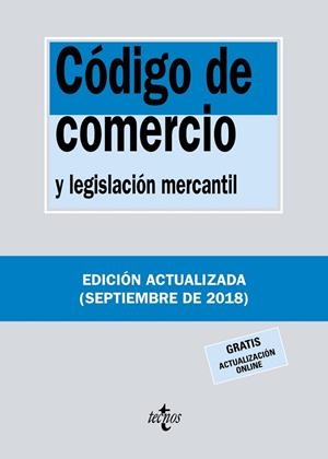 CÓDIGO DE COMERCIO | 9788430975082 | EDITORIAL TECNOS | Llibreria Drac - Librería de Olot | Comprar libros en catalán y castellano online