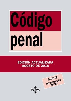 CÓDIGO PENAL | 9788430975051 | EDITORIAL TECNOS | Llibreria Drac - Librería de Olot | Comprar libros en catalán y castellano online