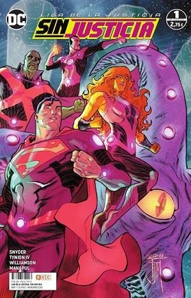 LIGA DE LA JUSTICIA: SIN JUSTICIA NÚM. 01 (DE 4) | 9788417612993 | TYNION IV, JAMES/WILLIAMSON, JOSHUA/SNYDER, SCOTT | Llibreria Drac - Llibreria d'Olot | Comprar llibres en català i castellà online