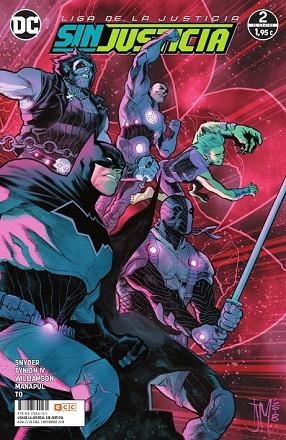 LIGA DE LA JUSTICIA: SIN JUSTICIA NÚM. 02 (DE 4) | 9788417644161 | TYNION IV, JAMES/WILLIAMSON, JOSHUA/SNYDER, SCOTT | Llibreria Drac - Llibreria d'Olot | Comprar llibres en català i castellà online