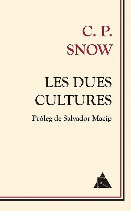 DUES CULTURES, LES | 9788416222568 | SNOW, C. P. | Llibreria Drac - Librería de Olot | Comprar libros en catalán y castellano online
