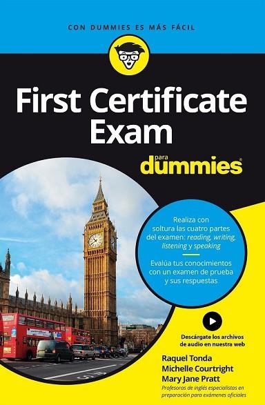 FIRST CERTIFICATE EXAM PARA DUMMIES | 9788432904974 | COURTRIGHT, MICHELLE; JAN, MARY | Llibreria Drac - Librería de Olot | Comprar libros en catalán y castellano online