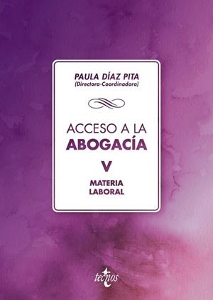 ACCESO A LA ABOGACÍA V (MATERIA LABORAL) | 9788430974351 | AA.DD. | Llibreria Drac - Librería de Olot | Comprar libros en catalán y castellano online