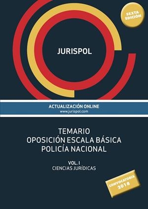 JURISPOL TEMARIO OPOSICIÓN ESCALA BÁSICA POLICÍA NACIONAL VOL 1 (CIENCIAS JURIDICAS) | 9788430975471 | AA.DD. | Llibreria Drac - Librería de Olot | Comprar libros en catalán y castellano online