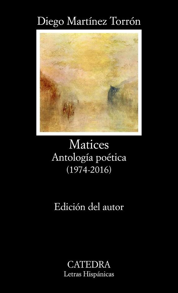 MATICES ANTOLOGIA POETICA (1974-2016) | 9788437638966 | MARTÍNEZ, DIEGO | Llibreria Drac - Librería de Olot | Comprar libros en catalán y castellano online