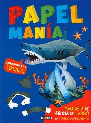 CONSTRUYE TU TIBURON (PAPEL MANIA) | 9788490379752 | Llibreria Drac - Llibreria d'Olot | Comprar llibres en català i castellà online