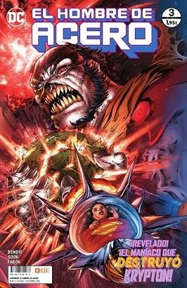 HOMBRE DE ACERO, EL NÚM. 03 | 9788417644963 | BENDIS, BRIAN MICHAEL; FABOK, JASON | Llibreria Drac - Llibreria d'Olot | Comprar llibres en català i castellà online