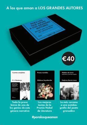 PARA LOS QUE AMAN A LOS GRANDES AUTORES (3 VOLUMS) | 9788417668167 | AA.DD. | Llibreria Drac - Llibreria d'Olot | Comprar llibres en català i castellà online