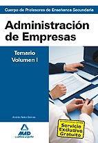 CUERPO DE PROFESORES DE ENSEÑANZA SECUNDARIA. ADMINISTRACIÓN DE EMPRESAS. TEMARI | 9788467635911 | GARCIA LUCAS, ISABEL;NIETO SALINAS, ANDRES | Llibreria Drac - Llibreria d'Olot | Comprar llibres en català i castellà online