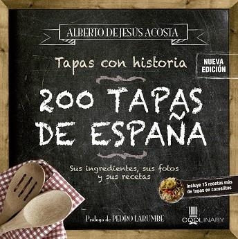 200 TAPAS DE ESPAÑA | 9788416894642 | DE JESUS, ALBERTO | Llibreria Drac - Llibreria d'Olot | Comprar llibres en català i castellà online