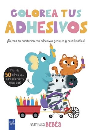 COLOREA TUS ADHESIVOS. ANIMALES BEBÉS | 9788408200451 | YOYO | Llibreria Drac - Llibreria d'Olot | Comprar llibres en català i castellà online