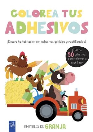 COLOREA TUS ADHESIVOS. ANIMALES DE GRANJA | 9788408200475 | YOYO | Llibreria Drac - Llibreria d'Olot | Comprar llibres en català i castellà online