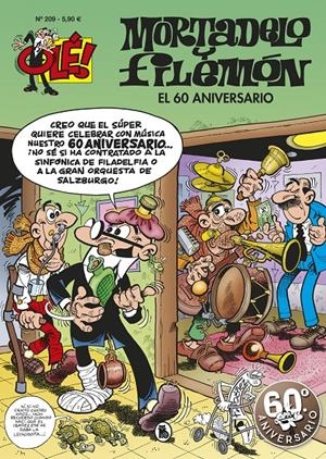 60 ANIVERSARIO, EL (OLE MORTADELO 209) | 9788402421661 | IBAÑEZ, FRANCISCO | Llibreria Drac - Llibreria d'Olot | Comprar llibres en català i castellà online